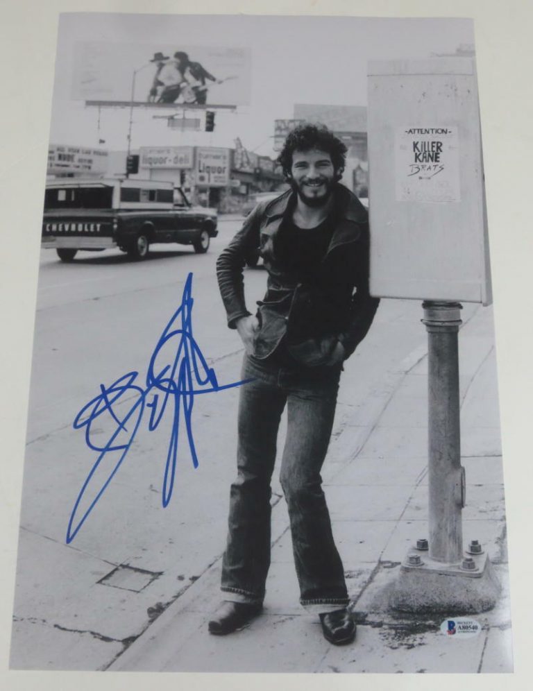 Mike Rutherford Signed Autographed 