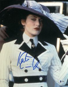 KATE WINSLET SIGNED 11X14 PHOTO TITANIC AUTHENTIC AUTOGRAPH BECKETT COA C  COLLECTIBLE MEMORABILIA