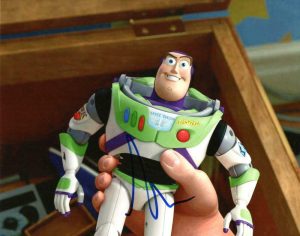 TIM ALLEN SIGNED 8X10 PHOTO AUTHENTIC AUTOGRAPH TOY STORY BUZZ LIGHT YEAR COA Q  COLLECTIBLE MEMORABILIA