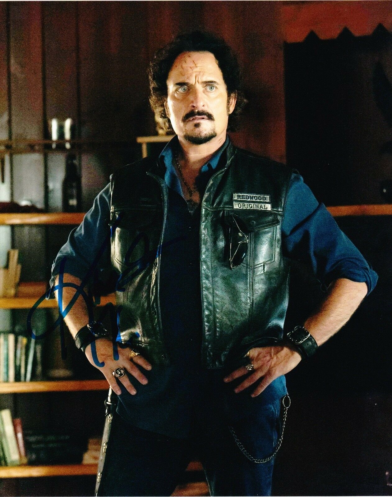 KIM COATES SIGNED 8X10 PHOTO AUTHENTIC AUTOGRAPH SONS OF ANARCHY TIG ...