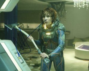 NOOMI RAPACE SIGNED 8X10 PHOTO PROMETHEUS AUTHENTIC AUTOGRAPH COA  COLLECTIBLE MEMORABILIA
