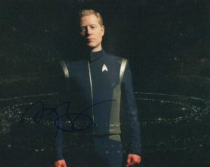 ANTHONY RAPP SIGNED 8X10 PHOTO STAR TREK DISCOVERY RENT AUTOGRAPH COA D  COLLECTIBLE MEMORABILIA