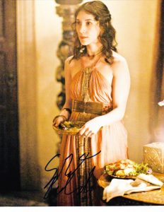 SIBEL KEKILLI SIGNED 8×10 PHOTO AUTHENTIC AUTOGRAPH GAME OF THRONES SHAE COA  COLLECTIBLE MEMORABILIA