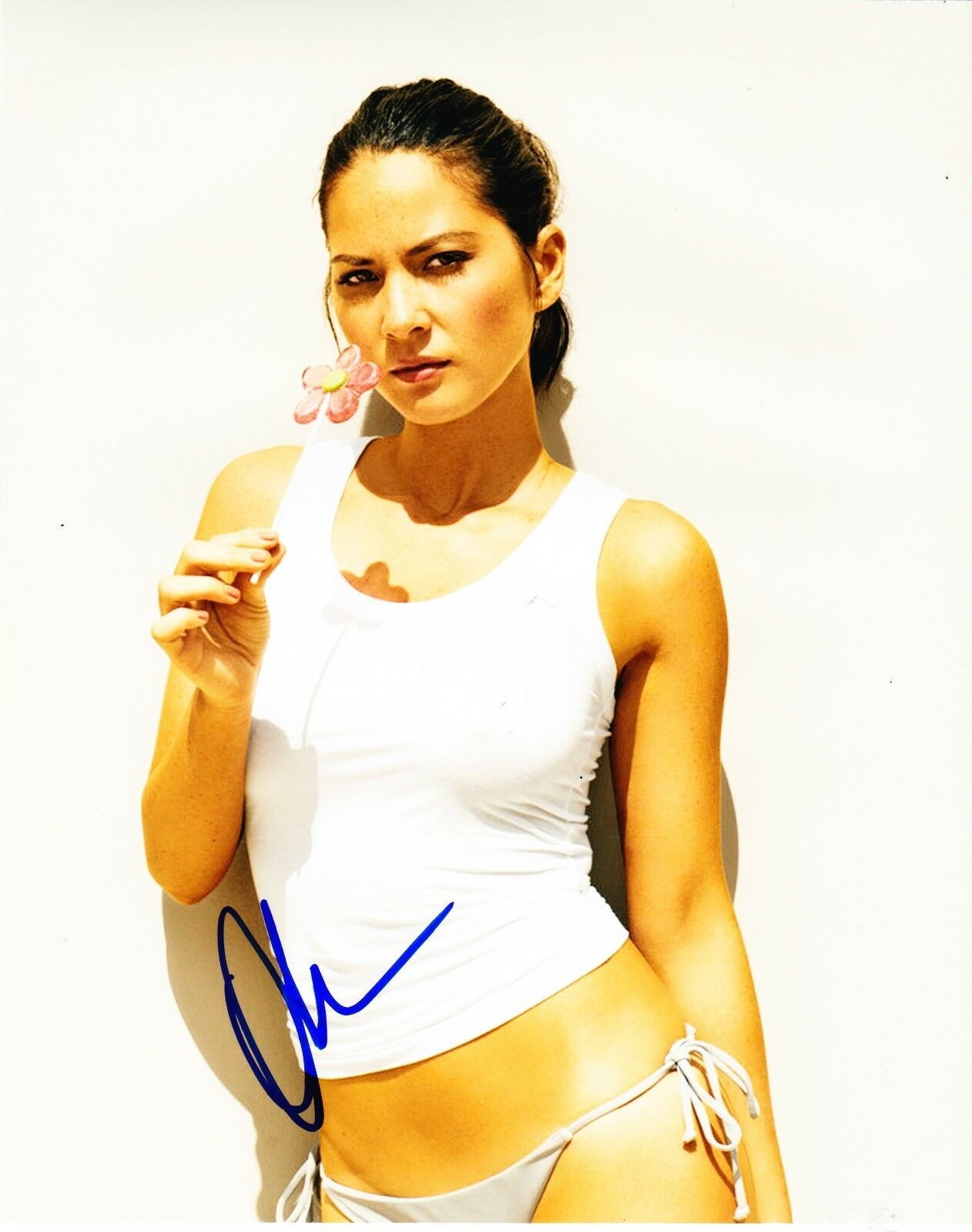 Hot Sexy Olivia Munn Signed 8x10 Photo Authentic Autograph Newsroom Proof Coa C Collectible 