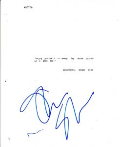 SCARFACE OLIVER STONE SIGNED FULL 183 PAGE SCRIPT AUTHENTIC AUTOGRAPH PROOF COA  COLLECTIBLE MEMORABILIA