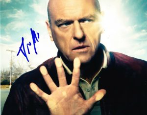 DEAN NORRIS SIGNED 8X10 PHOTO AUTHENTIC AUTOGRAPH BREAKING BAD HANK UNDER DOME E  COLLECTIBLE MEMORABILIA