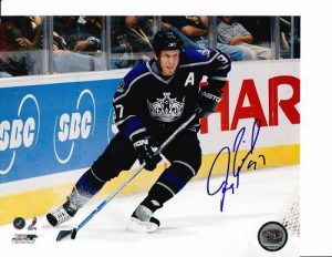 LOS ANGELES KINGS JEREMY ROENICK SIGNED 8X10  COLLECTIBLE MEMORABILIA