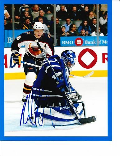 TORONTO MAPLE LEAFS ANDREW RAYCROFT SIGNED 8X10 Collectible Memorabilia ...