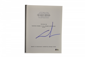 GEORGE LUCAS SIGNED SIGNED STAR WARS THE FORCE AWAKENS SCRIPT BECKETT LOA A  COLLECTIBLE MEMORABILIA