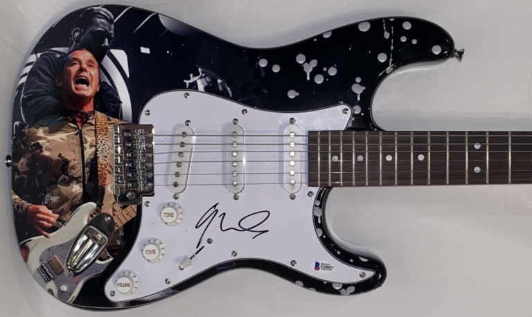 GAVIN ROSSDALE BUSH SIGNED FULL SIZE CUSTOM ELECTRIC GUITAR AUTOGRAPH BECKETT  COLLECTIBLE MEMORABILIA