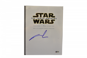 GEORGE LUCAS SIGNED SIGNED STAR WARS THE FORCE AWAKENS SCRIPT BECKETT LOA B  COLLECTIBLE MEMORABILIA