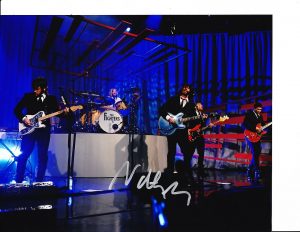 FOO FIGHTERS NATE MENDEL SIGNED ON STAGE 8X10  COLLECTIBLE MEMORABILIA