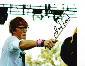ARCADE FIRE DRUMMER RICHARD REED PARRY SIGNED 8X10  COLLECTIBLE MEMORABILIA
