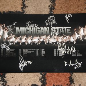 2014 MICHIGAN STATE SPARTANS TEAM SIGNED 12X18 PHOTO Collectible Memorabilia