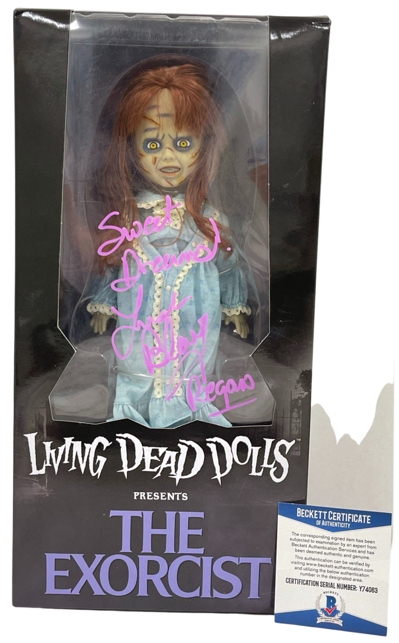 Linda Blair Signed The Exorcist Living Dead Dolls Autograph Exact Proof 