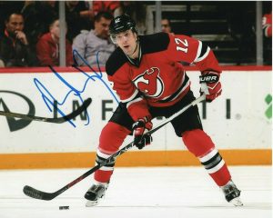 NEW JERSEY DEVILS BEN LOVEJOY SIGNED MAKING PASS 8X10  COLLECTIBLE MEMORABILIA