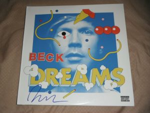 BECK SIGNED DREAMS VINYL ALBUM RECORD STORE DAY  COLLECTIBLE MEMORABILIA