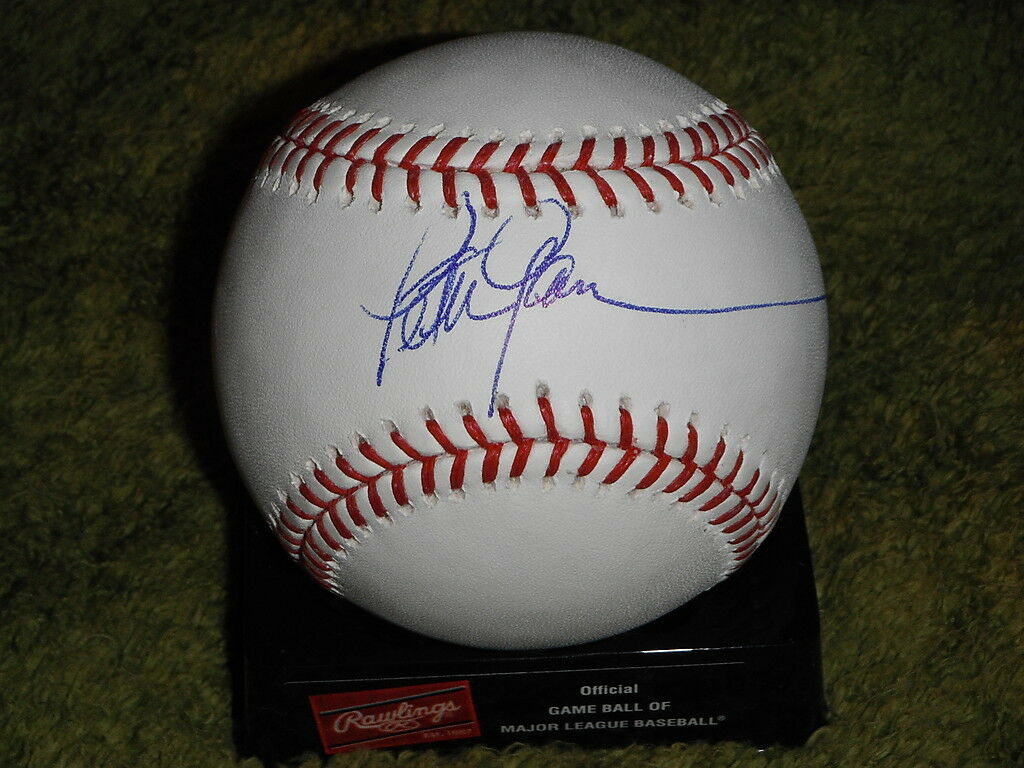 ESPN HALL OF FAMER PETER GAMMONS SIGNED OML BASEBALL Collectible Memorabilia