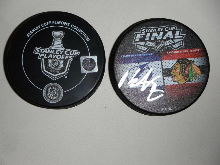 TAMPA BAY LIGHTNING ONDREJ PALAT SIGNED 2015 STANLEY CUP PUCK BB  COLLECTIBLE MEMORABILIA