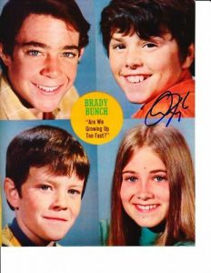 THE BRADY BUNCH CHRISTOPHER KNIGHT SIGNED 8X10 4SQUARES  COLLECTIBLE MEMORABILIA