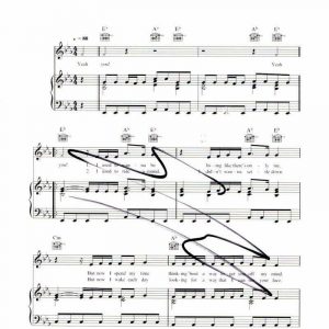 TRISTAN EVANS SIGNED AUTOGRAPH "SOMEBODY TO YOU" SHEET MUSIC - THE VAMPS WAKE UP Collectible Memorabilia