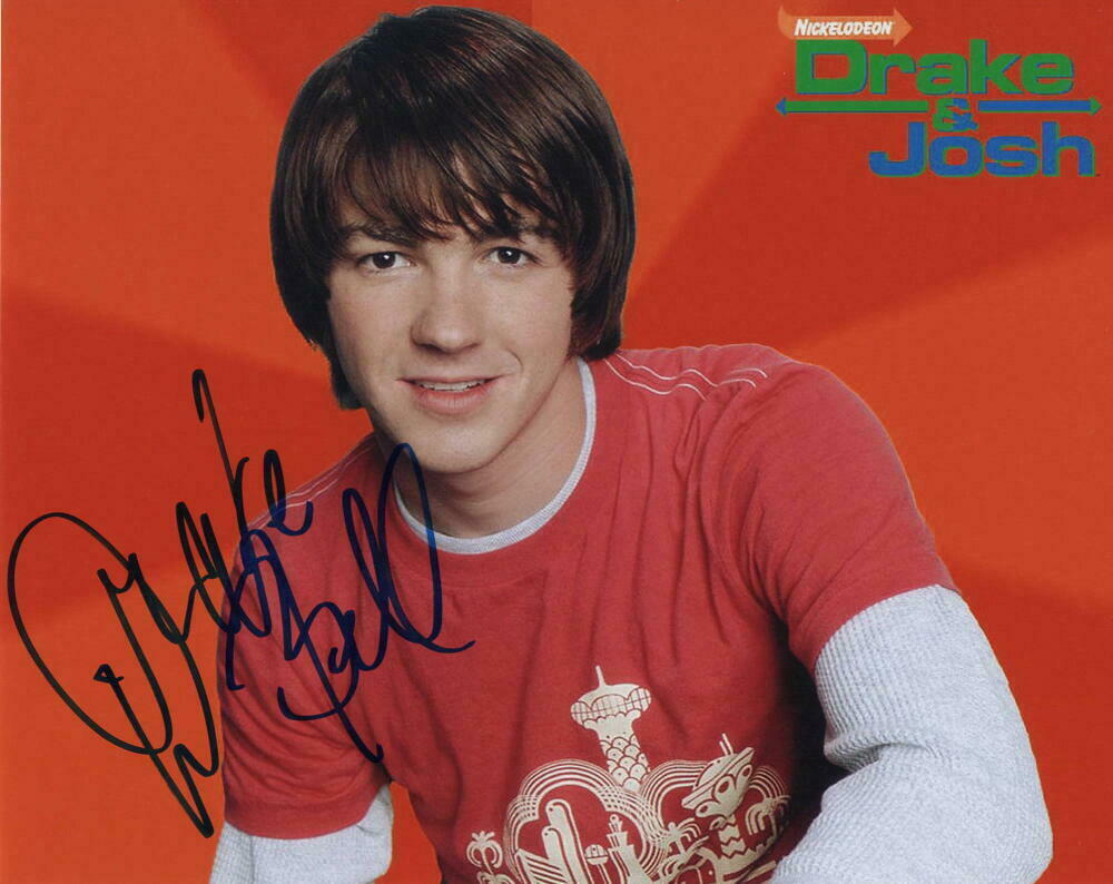 DRAKE BELL SIGNED AUTOGRAPH 8X10 PHOTO - DRAKE & JOSH NICKELODEON IT'S ...