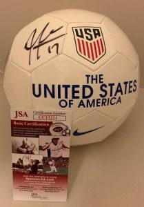 JOZY ALTIDORE SIGNED WHITE NIKE TEAM USA SOCCER BALL AUTOGRAPHED TORONTO FC JSA  COLLECTIBLE MEMORABILIA