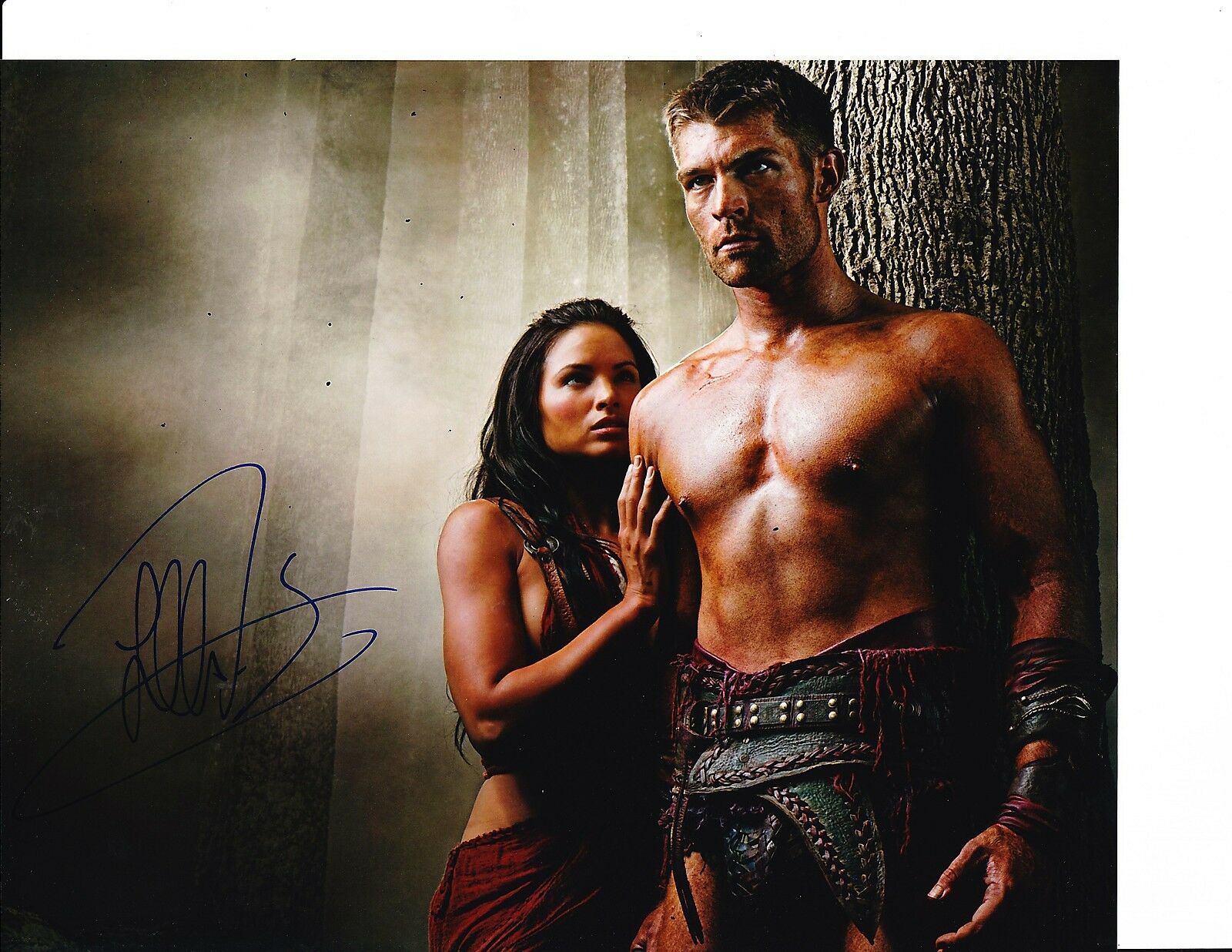 Spartacus Liam Mcintyre Signed Shirtless X Collectible Memorabilia Autographia