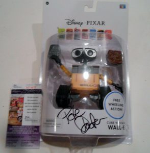 PETE DOCTER SIGNED WALL-E TOY W/JSA COA TOY STORY MONSTERS. INC  COLLECTIBLE MEMORABILIA