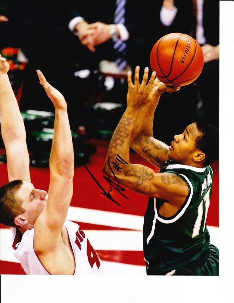 MICHIGAN STATE SPARTANS KEITH APPLING SIGNED FLOATER 8X10  COLLECTIBLE MEMORABILIA