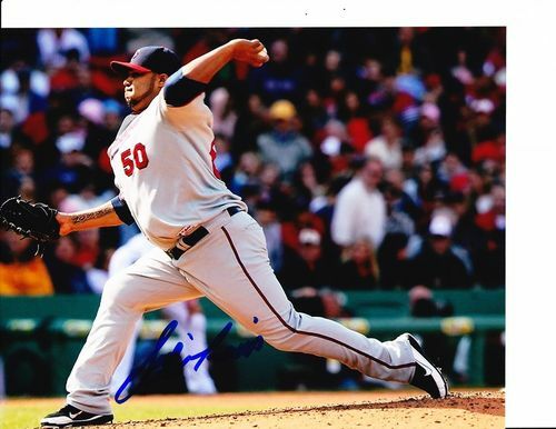 MINNESOTA TWINS JOSE MIJARES SIGNED PITCHING 8X10 Collectible ...