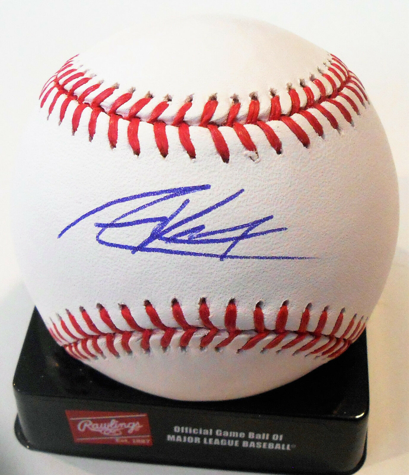 Austin Voth Signed Official Major League Baseball W/COA Washington