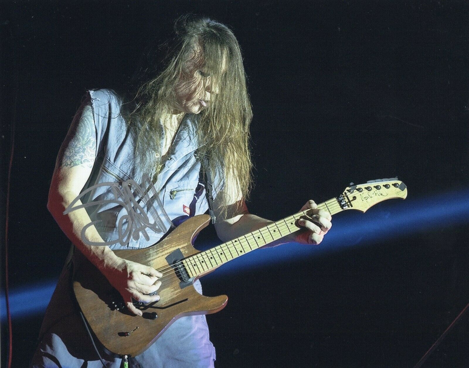 Dave Sabo Signed 8x10 Photo w/COA The Snake Skid Row Collectible