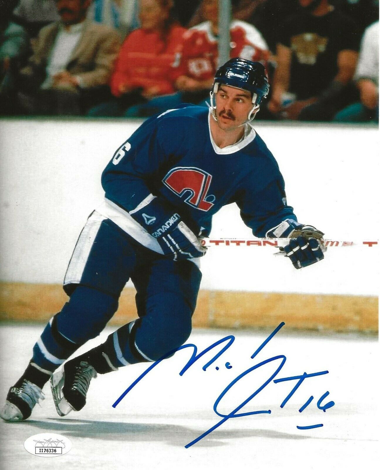 Michel Goulet Signed Quebec Nordiques 8x10 Photo Autographed HOF JSA ...