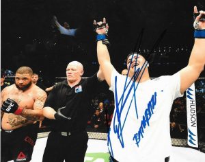 TAI TUIVASA SIGNED UFC 8×10 PHOTO AUTOGRAPHED BAM BAM AUSTRALIA  COLLECTIBLE MEMORABILIA