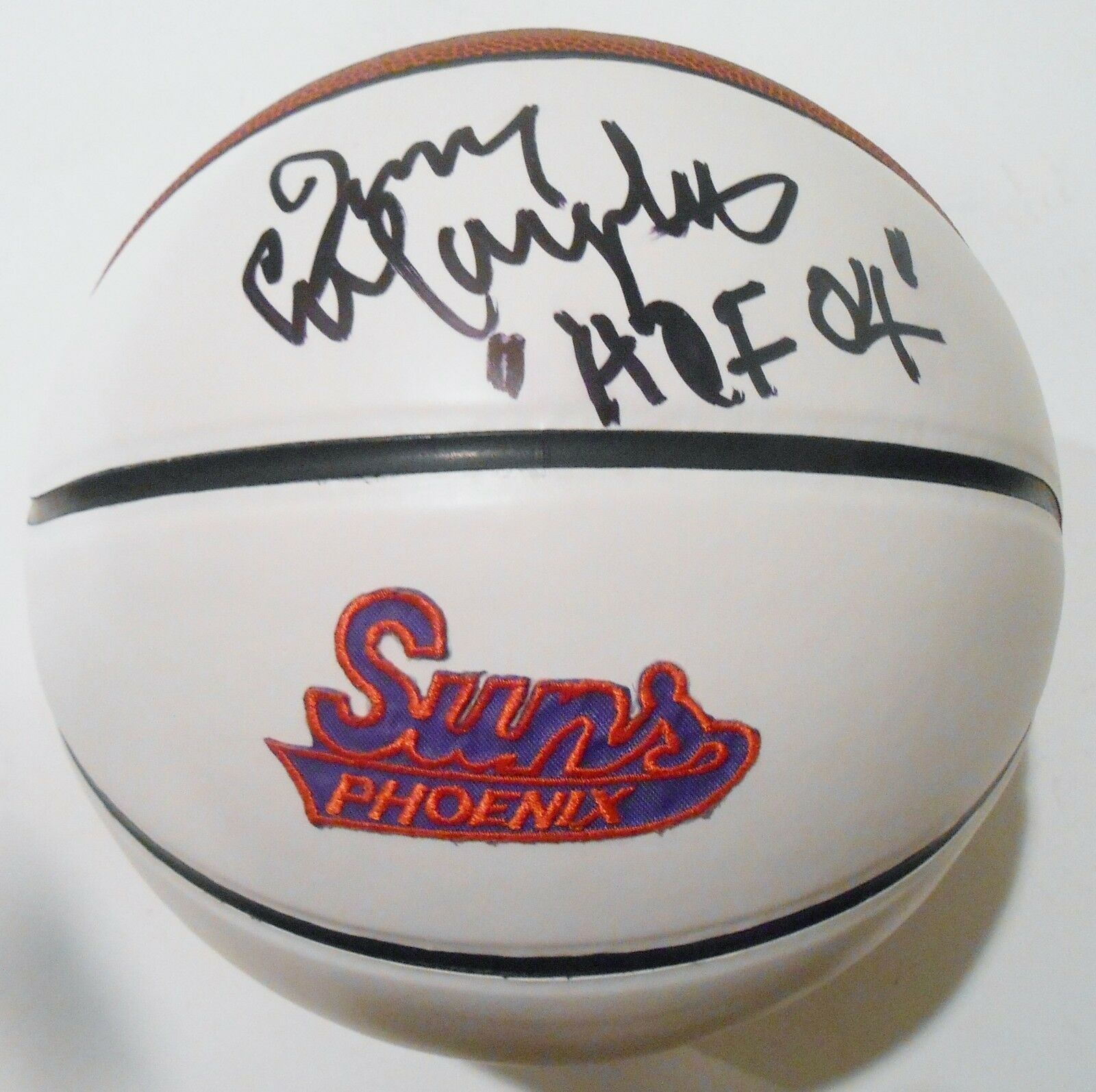 Jerry Colangelo Signed Phoenix Suns Logo Basketball w/COA 2016 ...