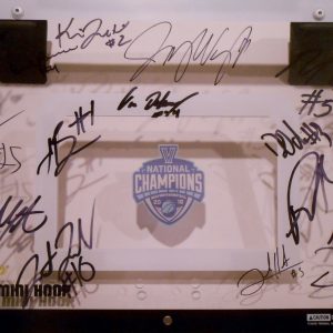 2015-16 Villanova Basketball Signed Championship Backboard w/COA Jenkins C Collectible Memorabilia