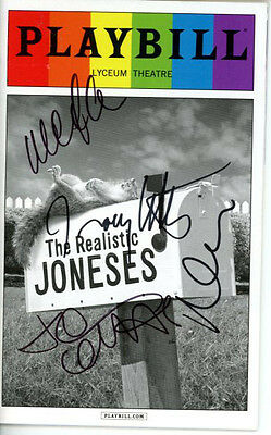 MICHAEL C. HALL TRACY LETTS MARISA TOMEI TONI COLLETTE SIGNED PLAYBILL  COLLECTIBLE MEMORABILIA