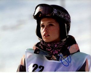 FELICITY JONES SIGNED AUTOGRAPHED CHALET GIRL KIM PHOTO STAR WARS ROGUE ONE JYN  COLLECTIBLE MEMORABILIA