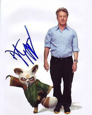 DUSTIN HOFFMAN Signed KUNG FU PANDA Photo w/ Hologram COA Collectible ...