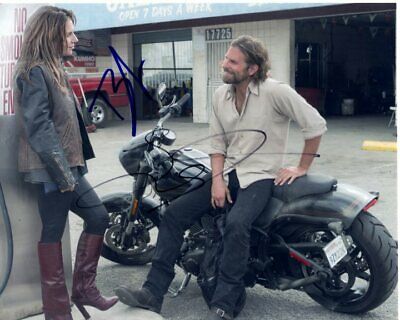 BRADLEY COOPER & LADY GAGA SIGNED A STAR IS BORN PHOTO W/ HOLOGRAM COA  COLLECTIBLE MEMORABILIA