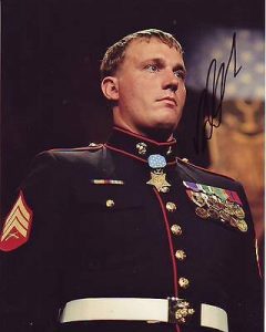 DAKOTA MEYER SIGNED U.S. MARINE MEDAL OF HONOR PHOTO W/ HOLOGRAM COA  COLLECTIBLE MEMORABILIA