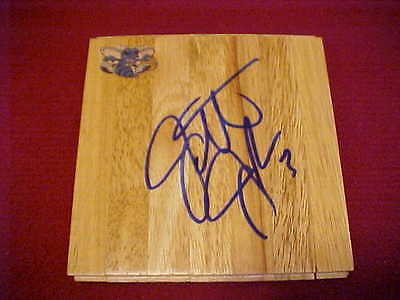 NEW ORLEANS HORNETS JARRETT JACK SIGNED FLOOR TILE RARE LOOK Collectible Memorabilia