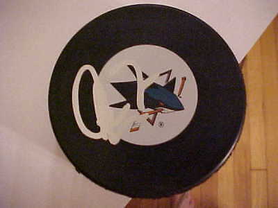 SAN JOSE SHARKS NICLAS WALLIN SIGNED PUCK  COLLECTIBLE MEMORABILIA