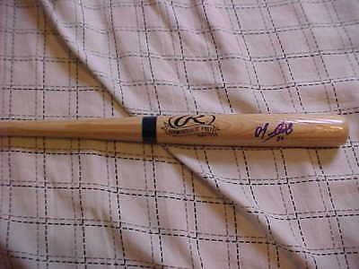 NEW YORK YANKEES EDUARDO NUNEZ SIGNED MINI BAT  COLLECTIBLE MEMORABILIA