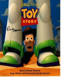 RANDY NEWMAN SIGNED AUTOGRAPHED DISNEY PIXAR TOY STORY PHOTO  COLLECTIBLE MEMORABILIA