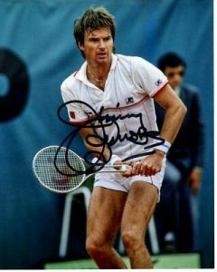 JIMMY CONNORS SIGNED AUTOGRAPHED TENNIS PHOTO  COLLECTIBLE MEMORABILIA
