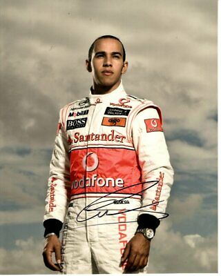 LEWIS HAMILTON signed autographed FORMULA ONE RACE CAR DRIVER photo ...