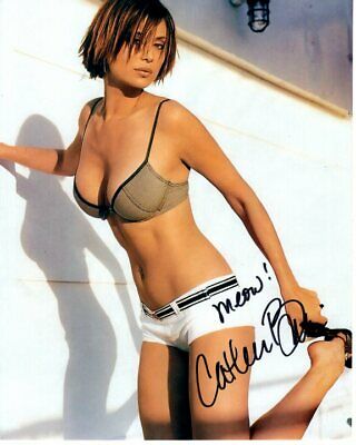 Catherine Bell Autographed Sexy Bikini Jag Sarah Mackenzie Photo Great Content Collectible