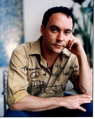DAVE MATTHEWS SIGNED AUTOGRAPHED PHOTO GREAT CONTENT VERY RARE!!!  COLLECTIBLE MEMORABILIA